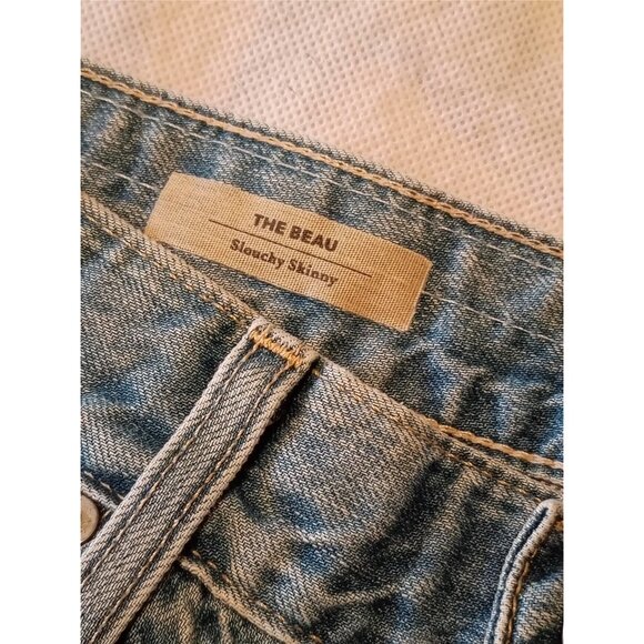 AG Jeans Adriano Goldschmied The Beau Slouchy Skinny Sz 28R - Picture 4 of 15